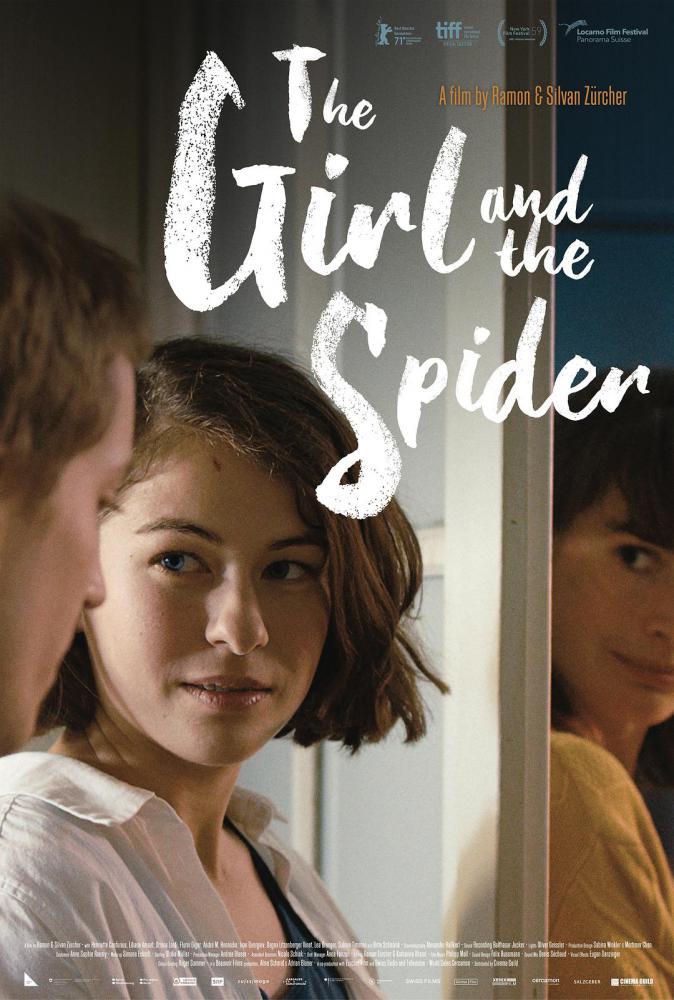 Девушка и паук (2021, постер фильма)