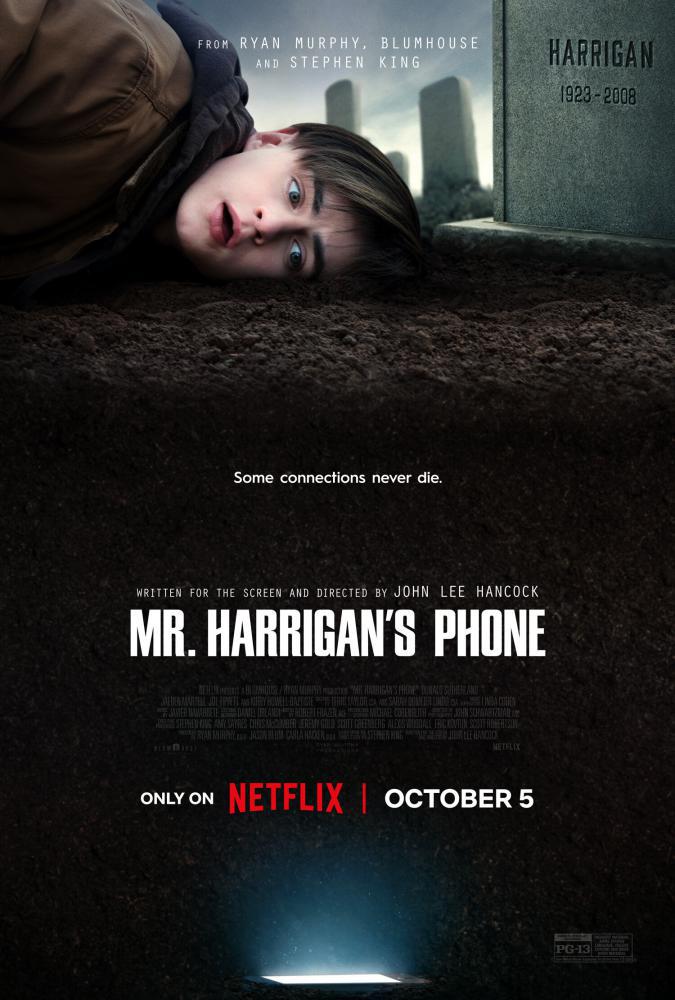 Телефон мистера Харригана (2022, постер фильма)