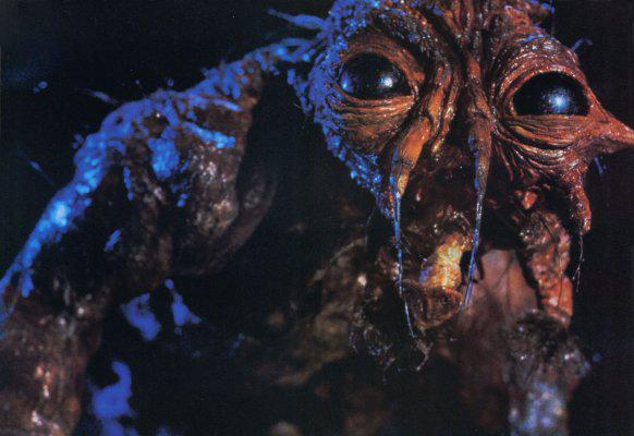 кадр из фильма муха 1986 трансформация грим