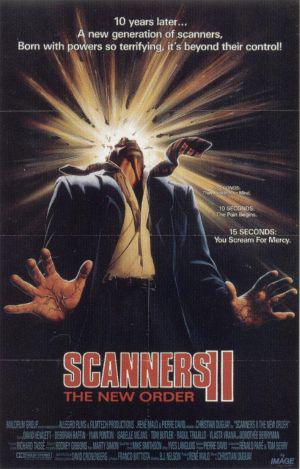 Сканнеры 2: Новый порядок (1991, постер фильма)