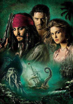 Пираты Карибского моря: Сундук мертвеца (2006, постер фильма)