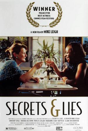 Тайны и ложь (1996, постер фильма)