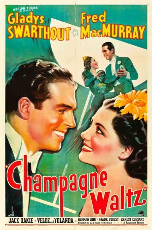 Вальс шампанского (1937, постер фильма)