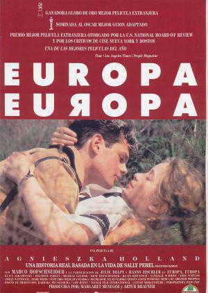 Европа, Европа (1990, постер фильма)