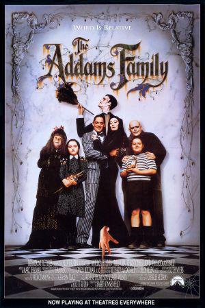 Семейка Аддамс (1991, постер фильма)