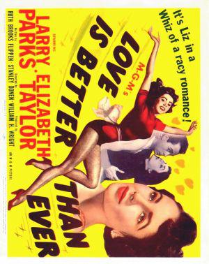 Любовь лучше, чем когда-либо (1952, постер фильма)
