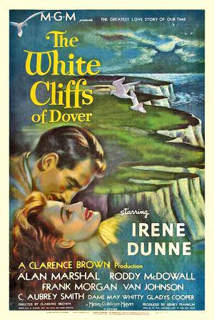 Белые скалы Дувра (1944, постер фильма)