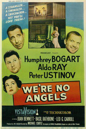Мы -  не ангелы (1955, постер фильма)
