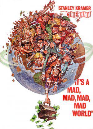 Этот безумный, безумный, безумный, безумный мир (1963, постер фильма)