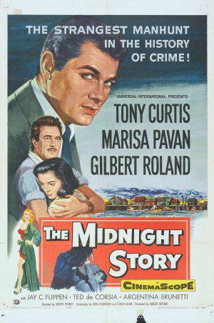 Это случилось в полночь (1957, постер фильма)