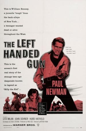 Пистолет в левой руке (1958, постер фильма)