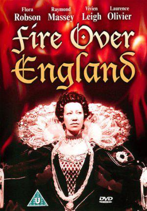 Англия в огне (1937, постер фильма)