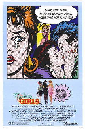 Современные девчонки (1986, постер фильма)