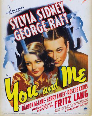 Вы и я (1938, постер фильма)