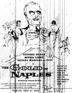 Золото Неаполя (1954, постер фильма)