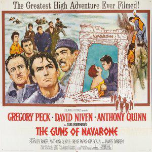 Пушки острова Наварон (1961, постер фильма)