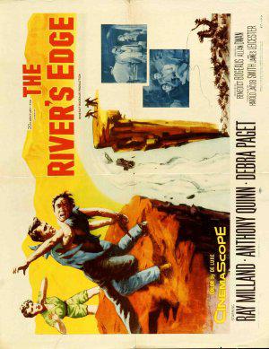 Берег реки (1957, постер фильма)