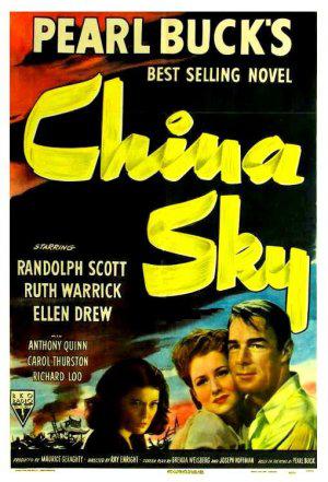 Небо Китая (1945, постер фильма)