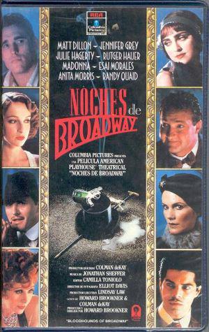 Ищейки с Бродвея (1989, постер фильма)
