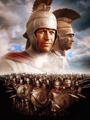 300 спартанцев (1962, постер фильма)
