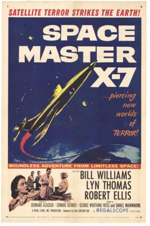 Владыка космоса X 7 (1958, постер фильма)