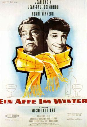 Обезьяна зимой (1962, постер фильма)