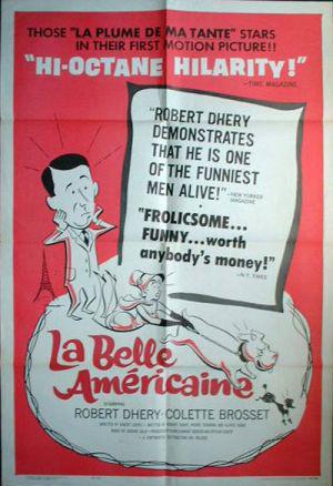 Прекрасная американка (1961, постер фильма)
