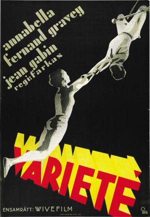 Варьете (1935, постер фильма)