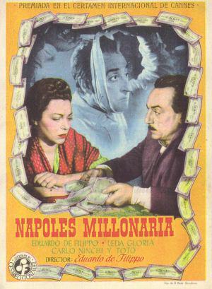 Неаполь, миллионер (1951, постер фильма)
