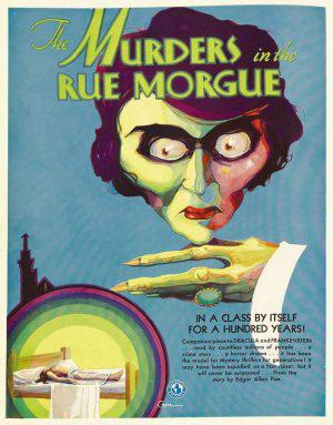 Убийства на улице Морг (1932, постер фильма)