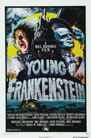 Молодой Франкенштейн (1974, постер фильма)