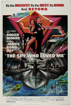 Шпион, который меня любил (1977, постер фильма)