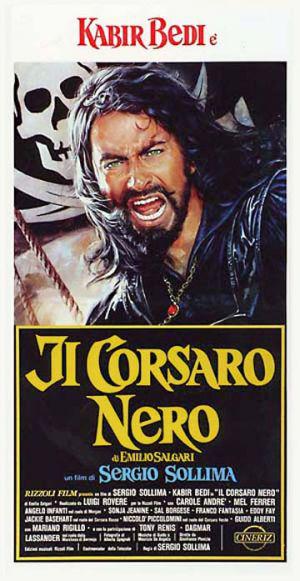 Чёрный корсар (1976, постер фильма)