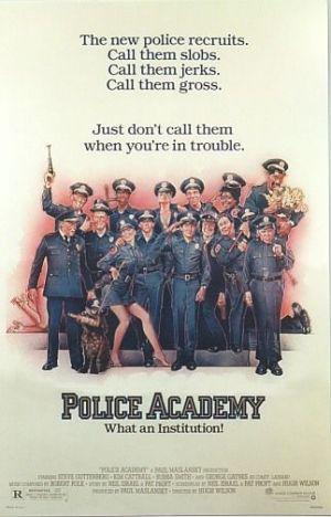 Полицейская академия (1984, постер фильма)