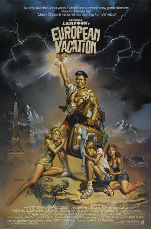 Европейские каникулы (1985, постер фильма)