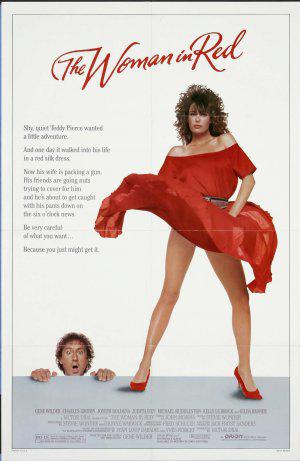 Женщина в красном (1984, постер фильма)