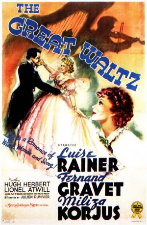 Большой вальс (1938, постер фильма)
