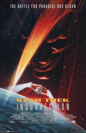 Звёздный путь 9: Восстание (1998, постер фильма)