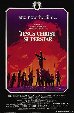 Иисус Христос Cуперзвезда (1973, постер фильма)