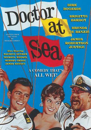 Доктор на море (1955, постер фильма)