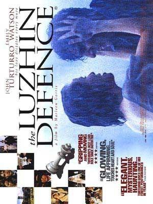 Защита Лужина (2000, постер фильма)