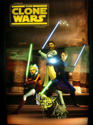 Звёздные войны: Войны клонов (2008, постер фильма)