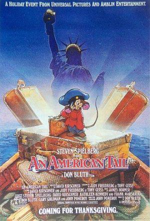 Американский хвостик (1986, постер фильма)