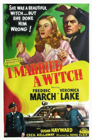 Я женился на ведьме (1942, постер фильма)