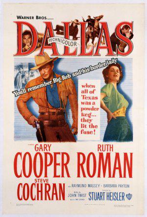 Даллас (1950, постер фильма)