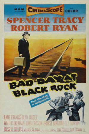 Плохой день в Блэк Роке (1955, постер фильма)