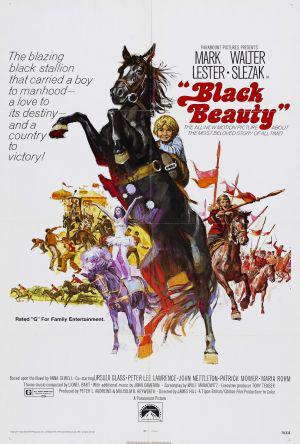 Чёрный красавец (1971, постер фильма)
