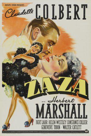 Заза (1938, постер фильма)