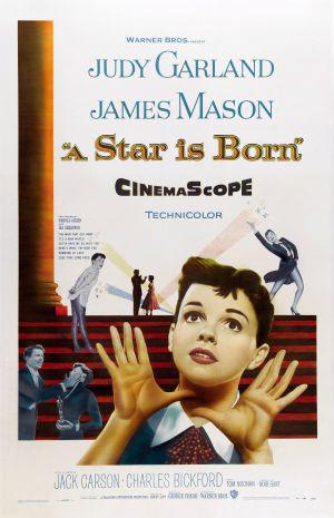 Звезда родилась (1954, постер фильма)