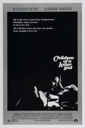 Дети тишины (1986, постер фильма)